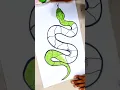 How to draw a Green Python