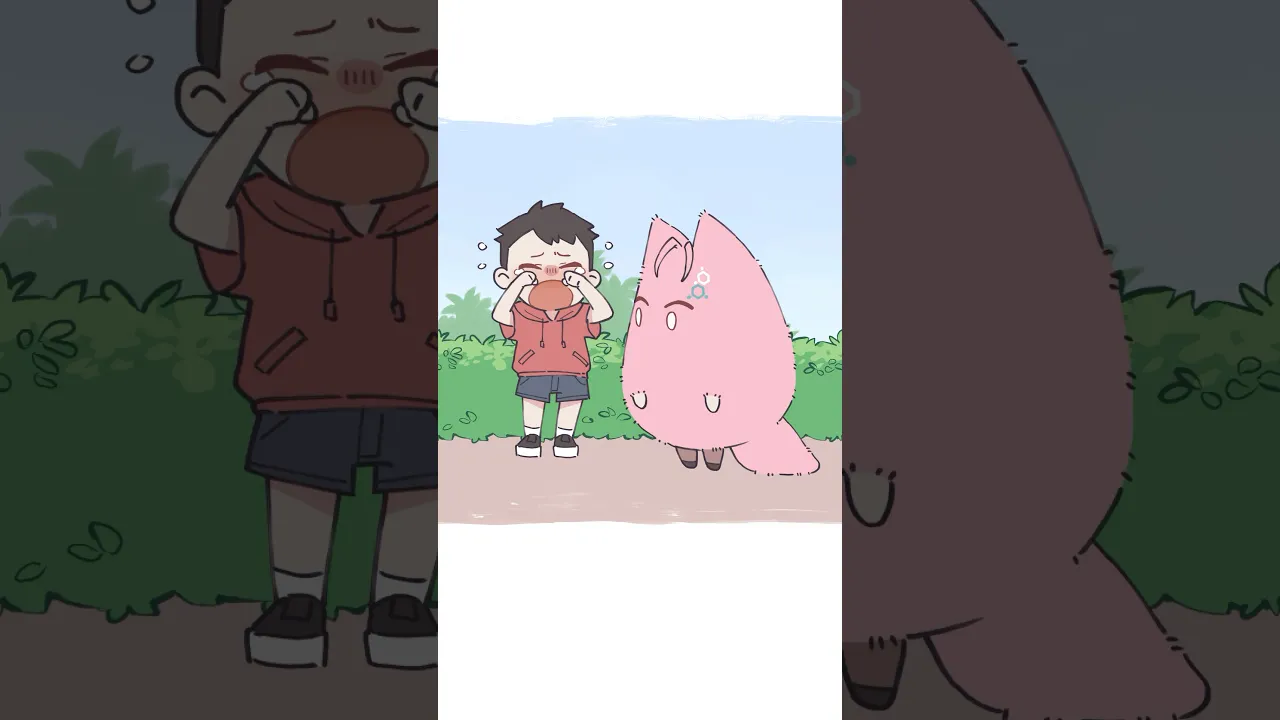 可愛いもふもふなコヨーテ「もふこよ」が道を歩いた結果 #shorts #anime #ホロライブ #hololive #博衣こより