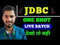 JDBC ONE Shot Java For Beginners LIVE Batch aadiandjava