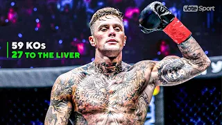 LiverShot Killer! Nobody Survived His Body Punch... Agonizing Knockouts of Nieky Holzken