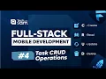 Full-Stack Mobile Development with Flutter Serverpod - Task CRUD Operations