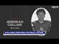 Vigil held for APSU football player killed in crash