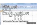 PHPExcel Working With Excel Spreadsheet in PHP How to install and test php excel