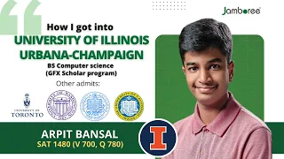 How I got into University of Illinois Urbana - Champaign Jamboree Education