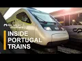 Inside of A High-Speed Train Alfa Pendular Portugal Trains Rail Ninja Review Lisbon to Porto