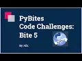 PyBites Code Challenges Bite 5 Clean and sort names