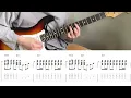 Earth Wind And Fire - Let's Groove (guitar cover with tabs & chords)