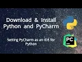 Lec-2 Install PyCharm and python on Windows 10 in Bangla Download Python PyCharm 2020