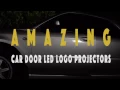 2 Batman Wireless LED Car Door Projectors