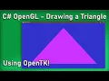 C OpenGL - Creating a window and drawing a triangle using