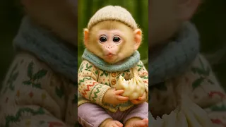 This Monkey Is Eating 