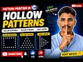 L 06 Pattern Printing Hollow Rectangle Hollow Pyramid Right Arrow Pattern Easy Explanation
