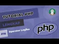 Belajar PHP Operator Logika