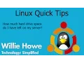 See Linux Disk Usage