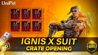 NEW IGNIS X SUIT CRATE OPENING | 2x RP GIVEAWAY BY UniPin