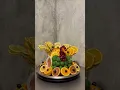 Creative Fruit Turkey Idea