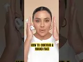 How to contour a round face