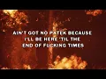 $UICIDEBOY$ - 10,000 Degrees (Slowed & Reverb Lyric Video)