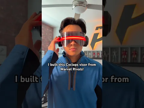 The Coolest CYCLOPS Visor Design?!