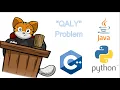 Learn to Code with Me Kattis Quality Adjusted Life Years QALY Problem in Python C and Java