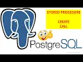 How To Create And Call A Stored Procedure In PostgreSQL Using pgAdmin4 Procedure In PostgreSQL