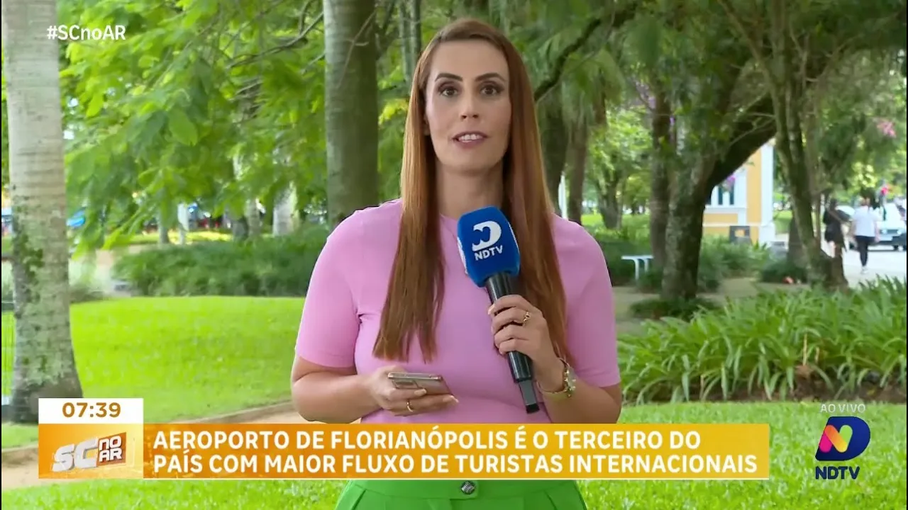 Aeroporto de Florianópolis é o terceiro do país com maior fluxo de turistas internacionais