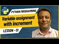 01 Variable assignment operator with increment