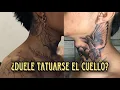I got a tattoo on my neck Does it hurt to get a tattoo on your entire neck