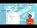 How to find the GCD using a while loop and if-else statement in C programming
