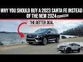 Why I Bought a 2023 Santa Fe Instead of a 2024 Santa Fe 2023 Santa Fe Calligraphy Review