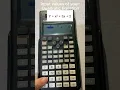 Solve Quadratic Equations in a Calculator Casio F-789SGA
