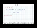 Nonhomogeneous SODE The Particular Integral and Complementary Function Year 2 Further Pure Core
