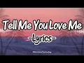 Download Lagu Tell Me You Love Me – Unreleased Lyrics Song | Emotional English Love Song (Original Lyrics )