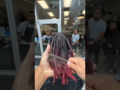 He Came Out of That Shop With It Down Past His Shoulders 😳