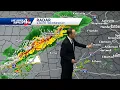 LIVE Storms Moving Into the Area