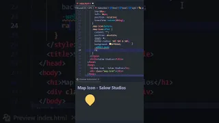 Map Icon Animation HTML and CSS