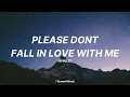 Download Lagu 'Please Don't Fall In Love with Me' - Khalid (Lyrics Video)