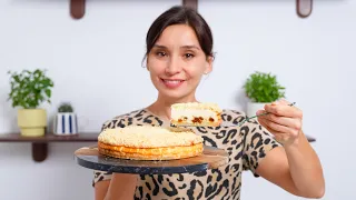 КОРОЛЕВСКИЙ пирог за считанные минуты – ДАЖЕ тесто замешивать не надо! Творожная ватрушка ИДЕАЛЬНАЯ