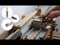 Lathe Duplicator That Does It All - Carbide Traditional Gouges Router Bits