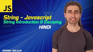 Introduction to String Data Types in JavaScript Explained with Examples Hindi