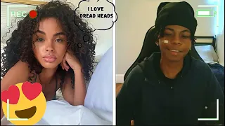 GETTING GIRLS WITH FAKE DREADS MONKEY APP