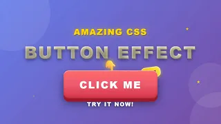 Modern Animation 3D Button Press Effect Using CSS Box Shadow HTML CSS