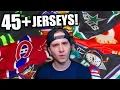 Ranking My ENTIRE Hockey Jersey Collection 45 Jerseys Ranked NHL News Today 2023