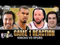 KNICKS-SPURS GAME 1 REACTION Victor Wembanyama vs Jalen Brunson NBA Finals