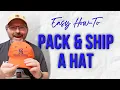 FAST EASY Baseball Caps to Your Buyers eBay Packing Shipping for Beginners