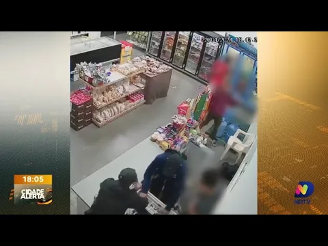 Assaltantes armados atacam mercado em Rio do Sul