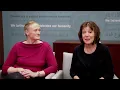 GHC-SCW 50th Anniversary Kathleen Paris and Julia Bresette Longtime GHC-SCW Members
