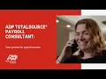 ADP TotalSource payroll business partner Your partner for payroll success