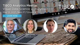 Virtual TIBCO Analytics Meetup May 2021 NLP Python Spotfire Mods and more