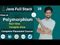Polymorphism in Java Java Full Stack Development Course in Hindi Java OOPs lecture 16
